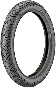 Pneu Traseiro Vipal 110/80-14 ST400 Honda Biz 125/110/100 Pop 100 Uso Com Câmara Balão