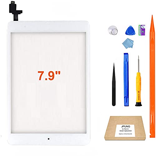 Numériseur écran tactile pour iPad Mini 1 et A1489 avec bouton Home assemblé