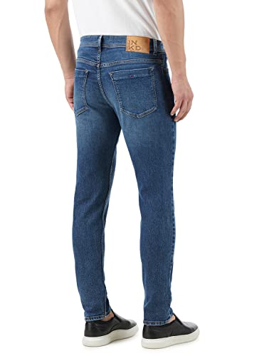 Image of INKD Men's Jeans - Mid-Rise | Regular Fit | Men Jeans Pants