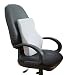 Lumbar Support Cushion - 100% Memory Foam Molds into Your Body Contours- Relieves Back Pains - Improves Seating Posture - Removable Washable Fabric Cover - Best for Car Seats, Chairs and More