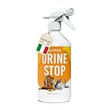 Petsly Repellente per Gatti e Cani Anti Urina – 1L – Spray Addestrativo Disabituante Gatti - Doppia Azione: Allontana Gatti e Cani + Elimina i Cattivi Odori - Uso Interno e Esterno