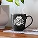 Rico Industries NCAA Ohio State Buckeyes Black 16 oz Team Color Laser Engraved Speckled Ceramic Coffee Mug