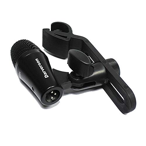 Microphone tom et caisse claire cardioïde dynamique isolant les bruits avec support fixe - 3