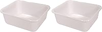 Vista 18 de Rubbermaid Commercial Products Recipiente grande de almacenamiento de alimentos poco profundo, 5 galones, transparente