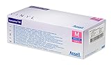 Sin empolvar Ansell Medical 700151 Micro-Touch Nitrile, 6 N, Guante de Examen de Nitrilo sin Polvo, No Estéril, Tamaño XS, Dispensador de 150 Pares, Blanco