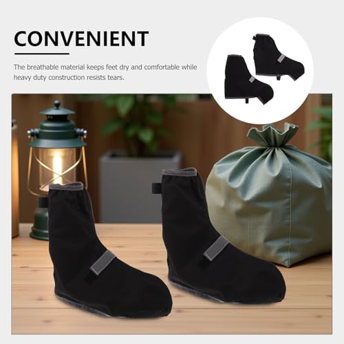 Couvre-chaussures imperméable à enfilage rapide Yardwe en Oxford - 3