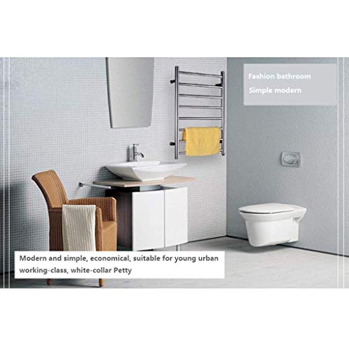 image for SJSLSJSL Towel Warmer, 85w Electric Heated Towel Rack, Ip44 Dustproof 