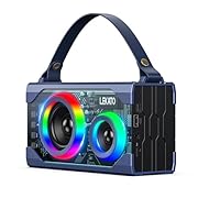 LEKATO Bluetooth високоговорител с RGB светлина,...