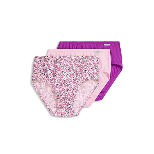 Image of Jockey Women's Underwear Elance Hipster - 3 Pack, Lavender Scent /Pretty Purple Meadow /Pink Opal, 7