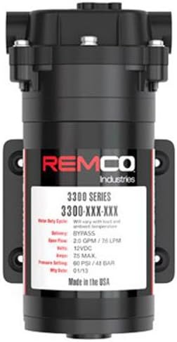 Smv Industries3323-1E1-82B-SB 2.0gpm 12v Remo Pump