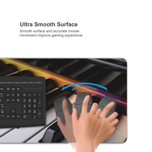 Tapis de souris de jeu grand format clavier étendu imperméable 90x40