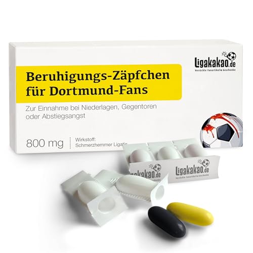 Ligakakao Geschenk männer ist jetzt BERUHIGUNGS-ZÄPFCHEN® für Dortmund Fanartikel Fans by