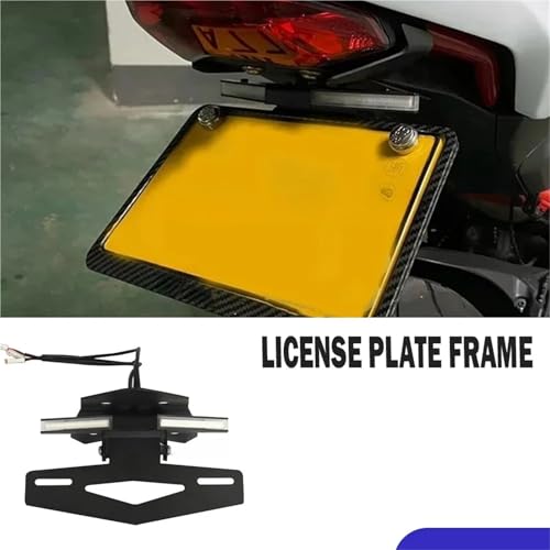 Support de plaque pour Ducati rigidité maximale anti vibration