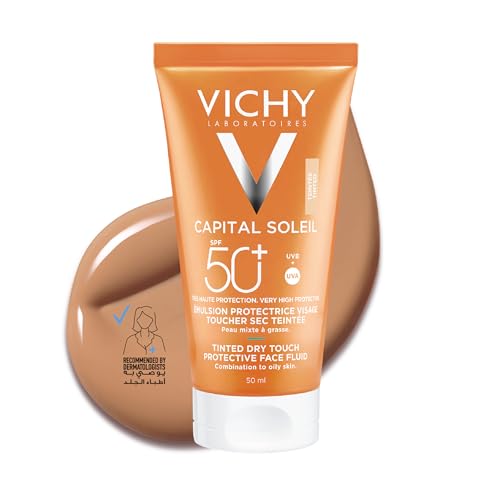 Vichy Capital Soleil BB Anti Shine Tinted Sunscreen for Combination to Oily Skin SPF 50+ 50ml