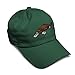 Soft Baseball Cap Animal Wildlife Nautical Life Platypus Ocean and Sea Life Ocean Twill Cotton Sea Dad Hats for Men & Women Forest Green Design Only