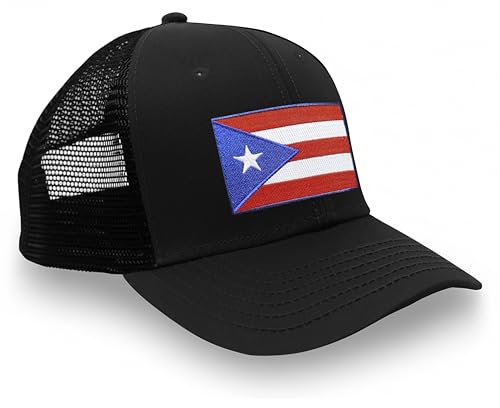Image of International Tie State Hat for Men and Women, Adjustable Snapback Trucker Baseball Cap with Embroidered Patch