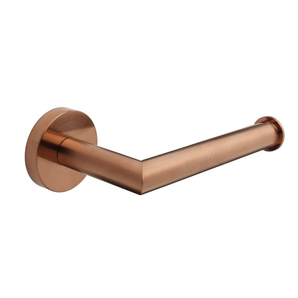Milano Alara Bathroom Wall Mounted Toilet Roll Holder - Brushed Copper