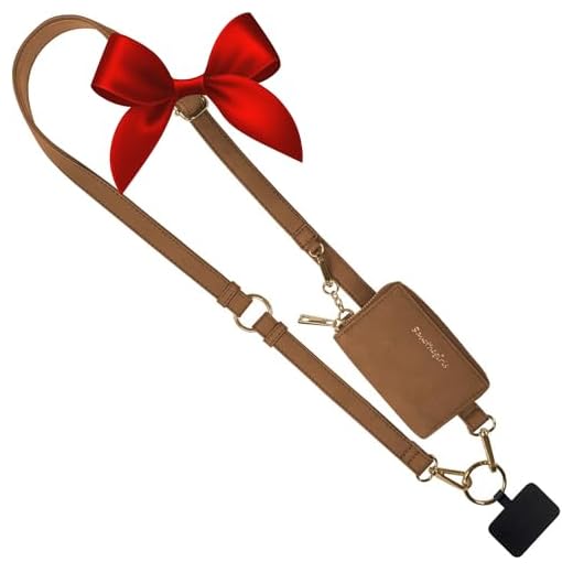 Brushed Vegan Phone Lanyard for Women