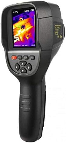 220 x 160 IR Resolution Infrared Thermal Imager, Handheld 35200 Pixels Thermal Imaging Camera,Infrared Thermometer with 3.2" Color Display Screen