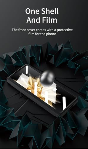 Étui Honor Magic V2 robuste anti-chute avec film écran et support