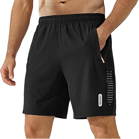 cioiniei Men's Lightweight Quick Dry Running Shorts Cover