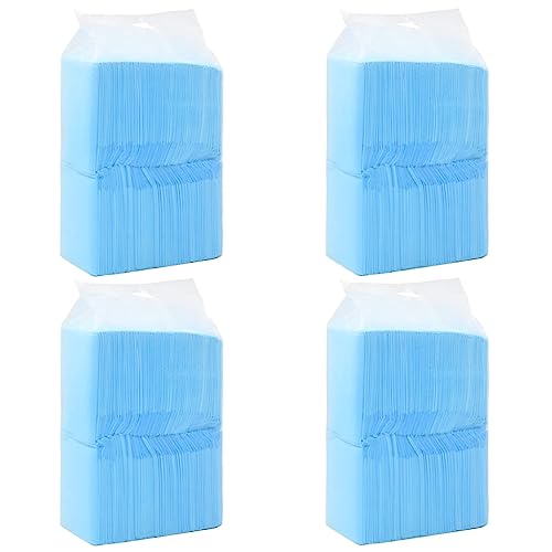 vidaXL 400x Empapadores para Mascota Textil no Tejido Animales de Compañía Casa Hogar Adiestramiento Educación Gasas Orines Micción 90x60 cm