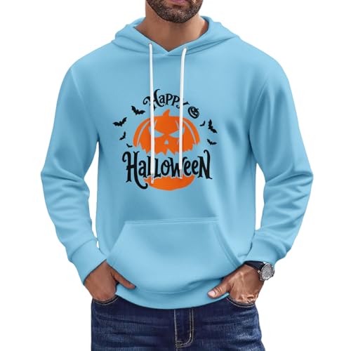 Halloween Hoodie Men Lantern Face Pumpkin Long Sleeve Novelty Party Sweatshirt with Pocket2