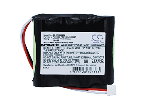 Ejjinenbby Replacement Battery Compatible for 909814C MT9090 MU909815C MU909815B MU909814B MT9090A MU909814C 909815B 909815C 909814B (2500mAh/4.8V), PT01426 PT01496 G0202A Battery
