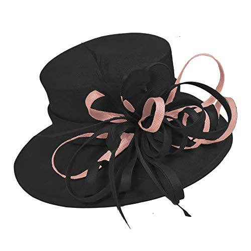 Chapeau grand bord pour assister à un mariage et sublimer une robe de cocktail
