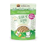 Weruva Wet Cat Food, Lets Make a Meal with Lamb and Mackerel Pate, 5.5oz Slide N Serve Pouch, Pack of 12