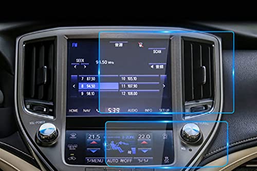 Protection écran Toyota Crown 2015-2018 : Verre trempé HD pour préserver le tableau de bord