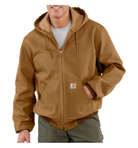 Image of Carhartt Men's Loose Fit Firm Duck ThermalLined Active Jacket