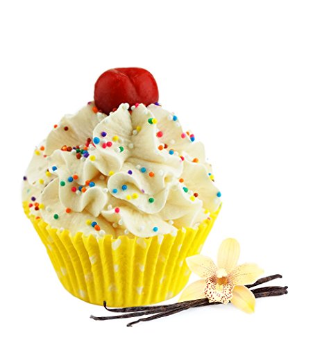 Vanilla Birthday Novelty Cupcake Soap - Medium - Natural Soap - Ideal Gift for Any Occasion