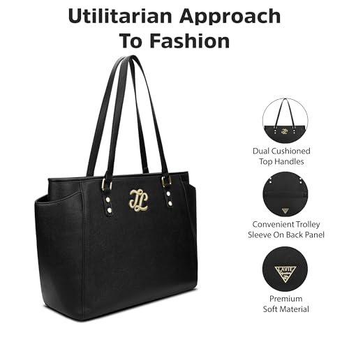 Image of Lavie Signature Women's Carmel Tote Bag | Tote Bag for Work | Ladies purse | Stylish Shoulder Bag | Gift for Women