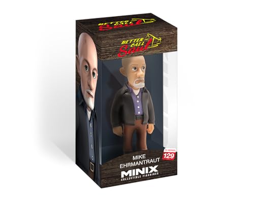 Bandai Minix Mike Ehrmantraut Model | Collectable Mike Figure From The Better Call Saul TV Series | Bandai Minix Better Call Saul Toys Range | Collect Your Favourite Better Call Saul Figures