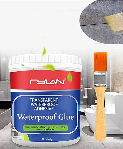 FROWWY Crack Seal Glue 300gm with Brush Transparent Waterproof Glue for Roof Leakage Crack Seal Agent Roof Water Leakage Solution | Water Proof Glue (B0CVKZLKB6) Amazon Price History, Amazon Price Tracker