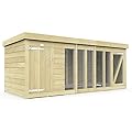 Total Sheds 10ft x 4ft Dog Kennel Fast & Free 5-7 Day Delivery