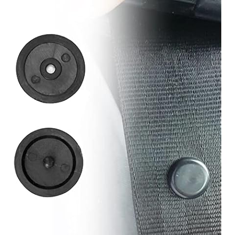 Seat Belt Stop Buttons,Seat Belt Stopper Clip,Seat Belt Retainer Buckle,for Cars SUVs Trucks,20 Pieces Cover
