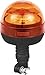 Ryme Automotive - Rotativo Ámbar LED Homologado R65, Señalización Emergencia LED R65 Base DIN Flexible para Tractores, Vehículos Agrícolas, Grúas