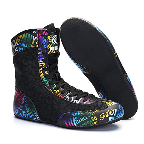 Women Men Wrestling Shoes Fashion Boxing Gym Trainers High Top Weightlifting Fitness Sneakers Comfortable Bodybuilding Shoes4