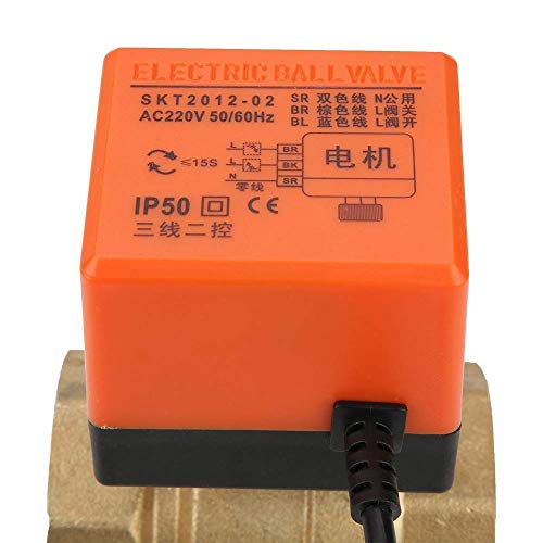 Valvola a sfera elettrica bidirezionale AC220V a tre fili DN50