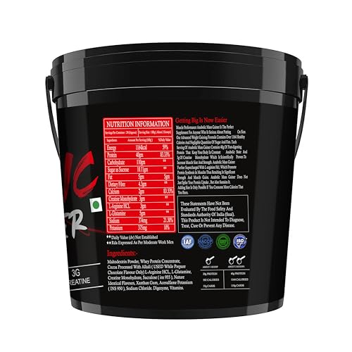Image of Anabolic Mass Gainer 5kg, Creamy Vanilla