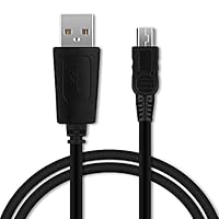 CELLONIC USB Kabel 1m für Garmin Edge, Drive, DriveAssist, DriveSmart, Nüvi, Oregon, eTrex, GPSMAP GPS Navigator Ladekabel Mini USB auf USB A 2.0 Datenkabel 1A schwarz PVC