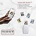 Fujifilm Instax Mini Link 3 Printer Bundle Instax Mini Film (40 Sheets), Link 3 Protective Case (Clay White)