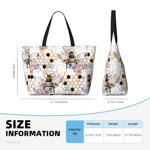 Glitter Stars Beach Tote Bag for Women Large Waterproof Travel Bags with Pockets Sandproof Handbag for Gym Vacation4