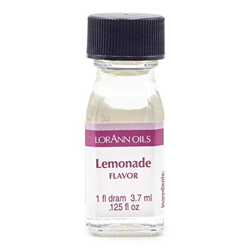 LorAnn Lemonade SS Flavor Flavor, 1 dram bottle (.0125 fl oz - 3.7ml - 1 teaspoon) - 2 Pack