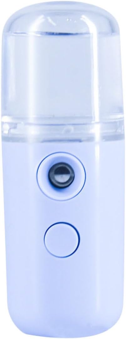 Outanaya Portable USB Rechargeable Face Steamer Mist Technology Multi Function Beauty Sprayer for and Skin Moistening Lightweight Facial Humidifier for Makeup and Daily Care