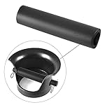 CAFEMASY Rubber Knock Box Bar Cover Sleeve for Commerical Espresso Grounds Knock Box, Coffee Bar Large Size Standing Knock Box Waste Bin - Image 2
