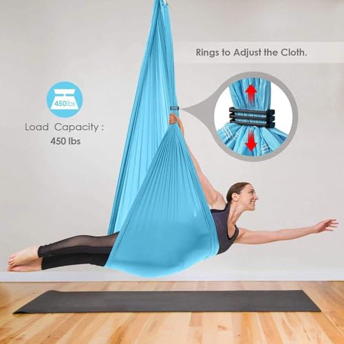 Hamac de yoga soulagement du dos et exercices d'inversion antigravité - 2
