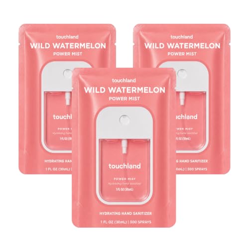 Touchland Hand Sanitizer Spray Wild Watermelon Trio - 3 x 1 FL OZ